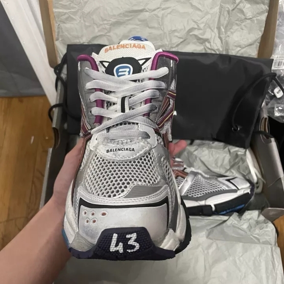 Balenciaga Runners Multicolor Size 43 US 10 - Picture 2 of 4
